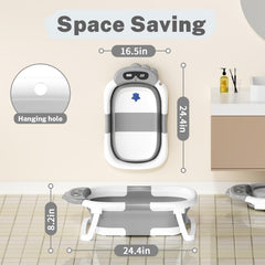 AVIDOR bath net support keeps baby secure during baths.