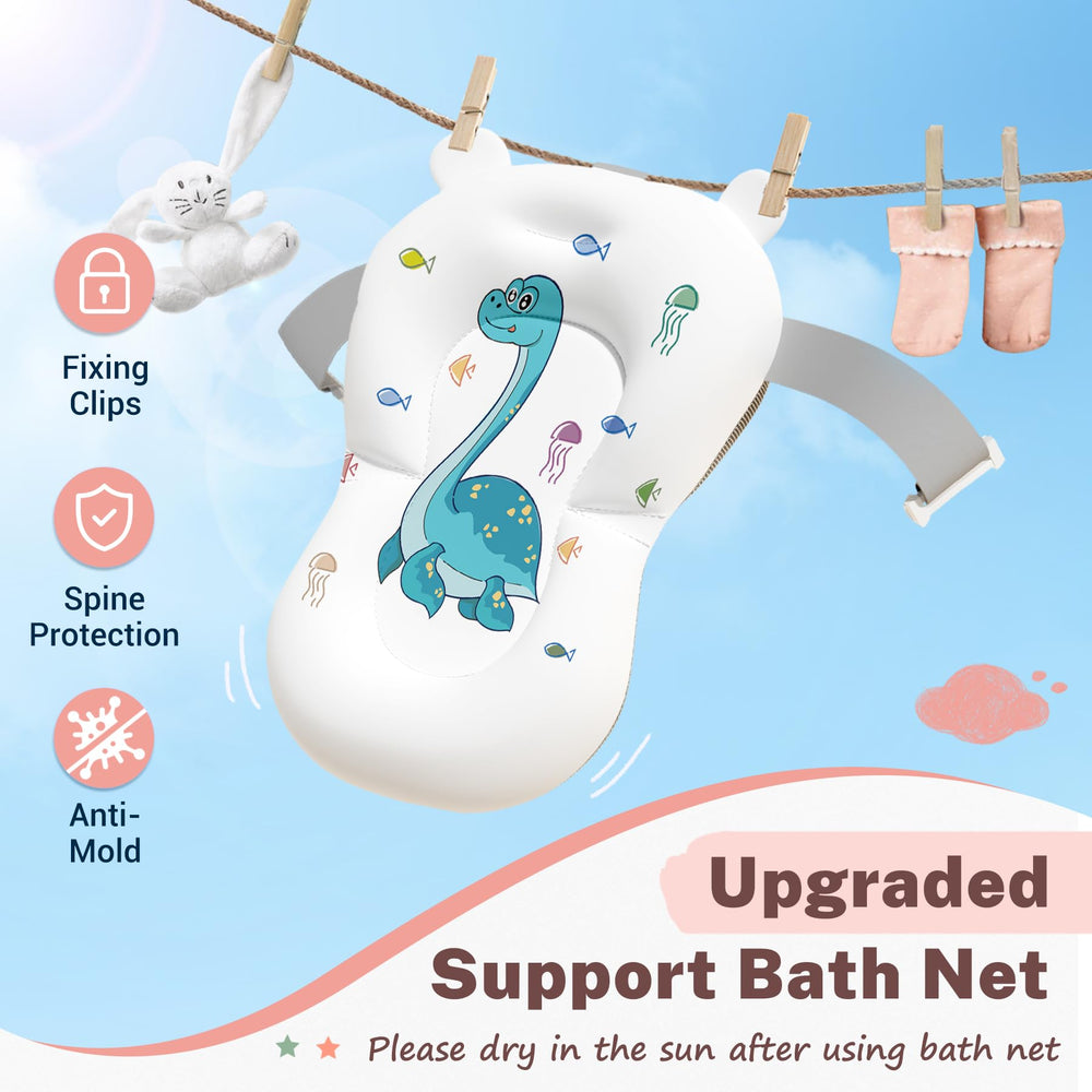 AVIDOR infant bath tub with no-slip feet for stable bath time