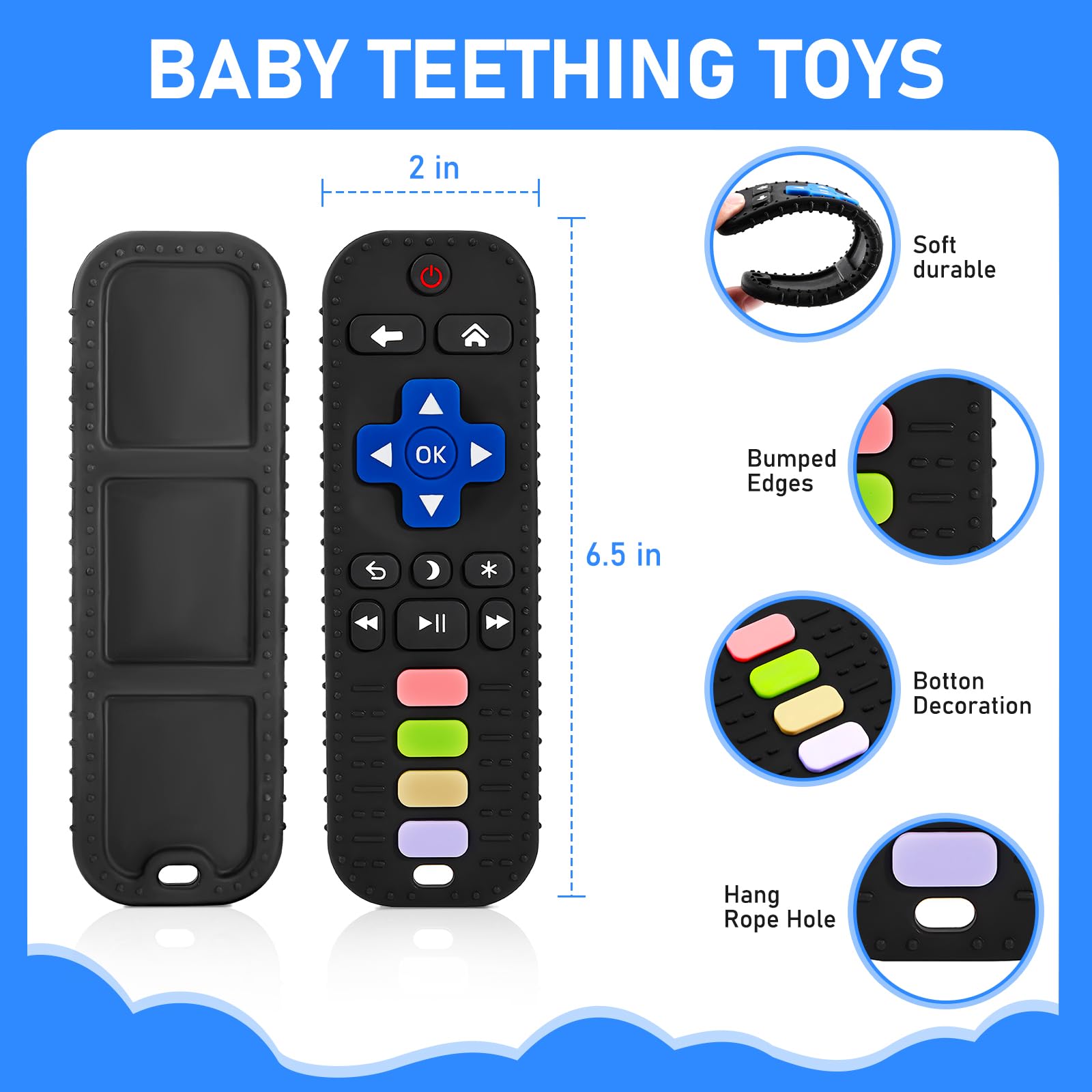 Avkast gift-ready teether for parents seeking safe entertainment.