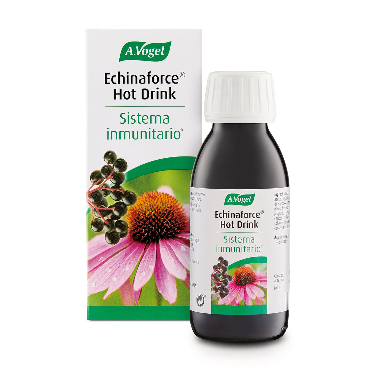 A.Vogel Echinaforce Hot Drink bottle with immune support potential