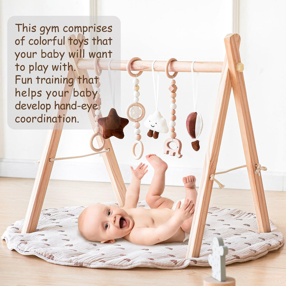 Avrsol colorful toys for baby gym stimulate color and reach