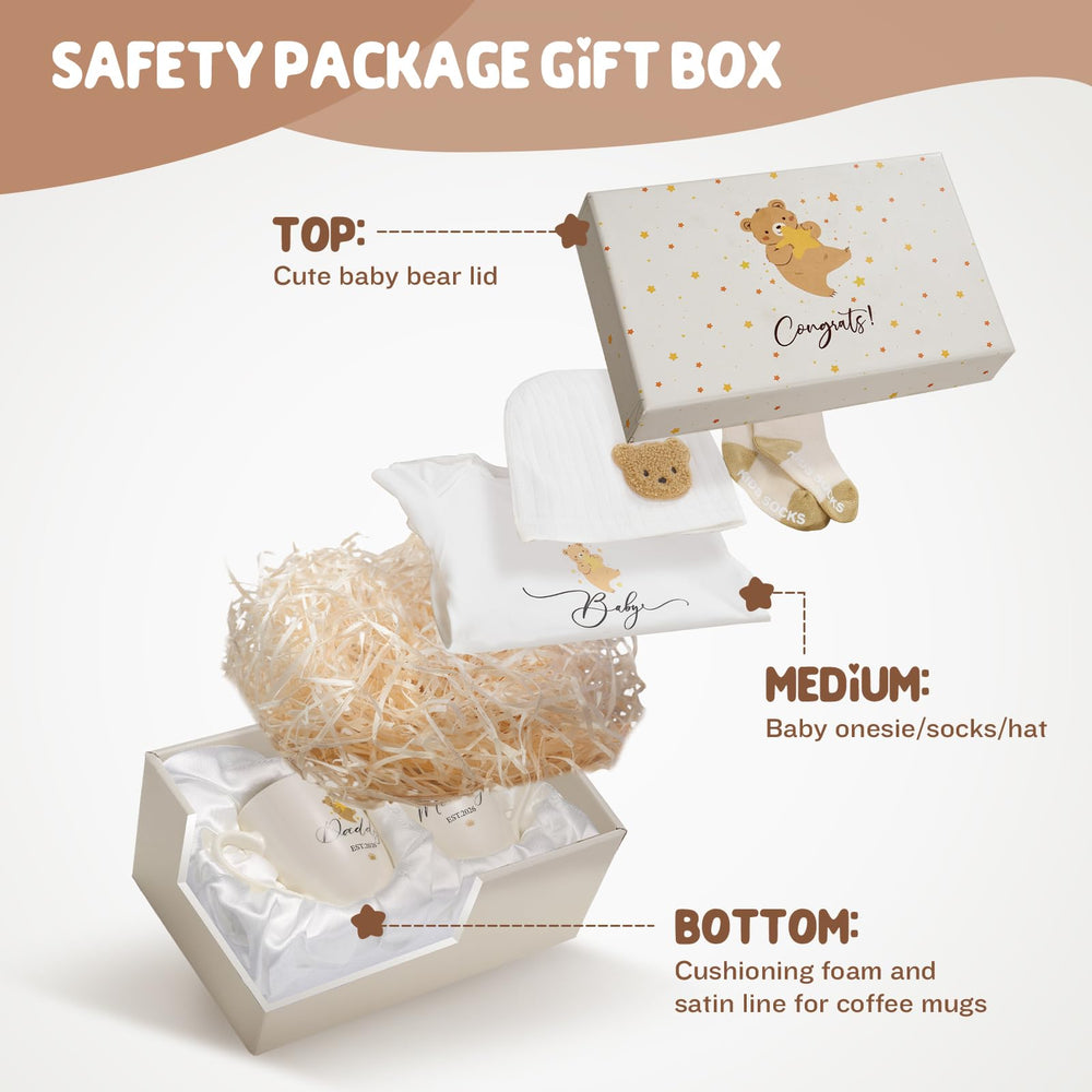 AW BRIDAL safety packaging base stabilizes the gift set during shipping