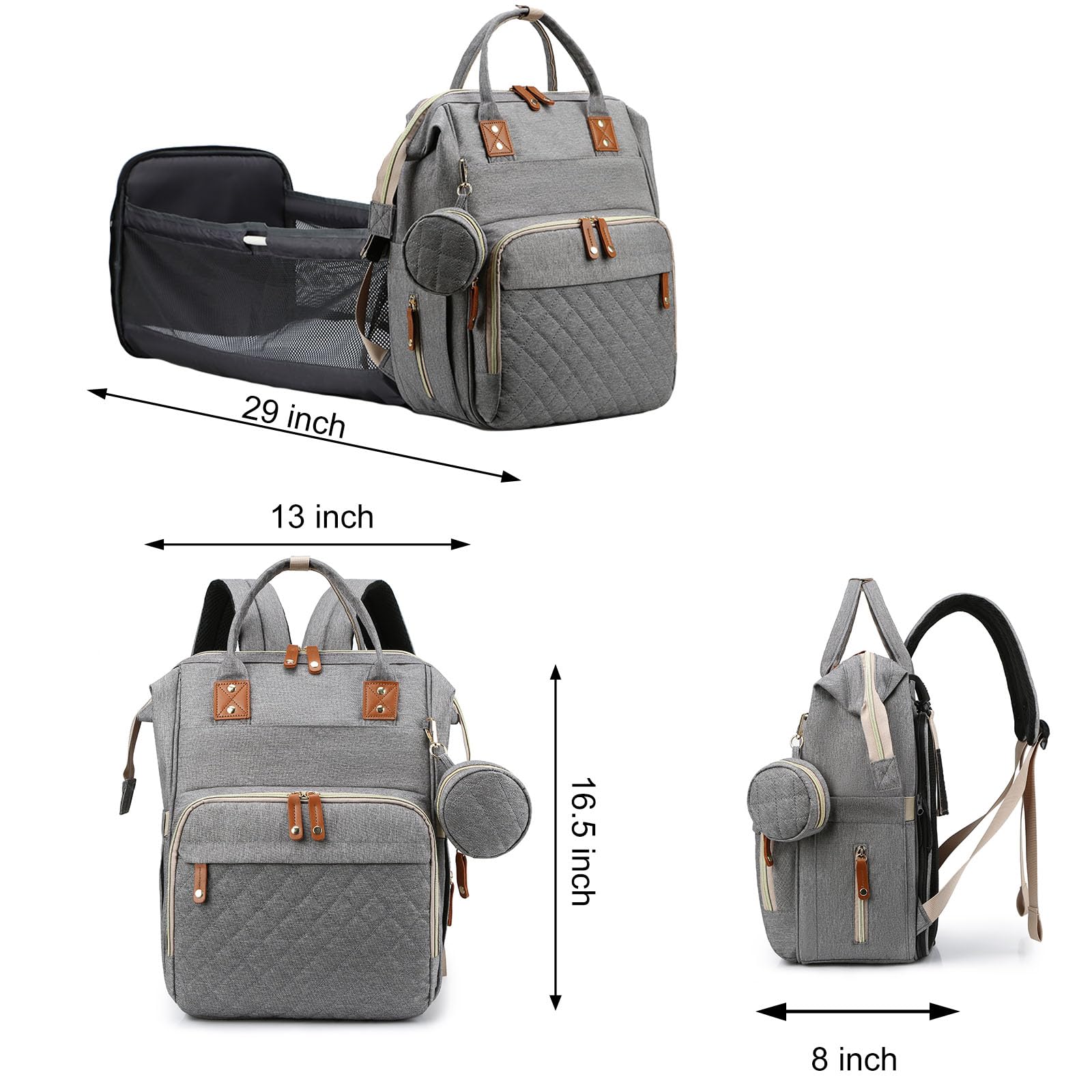 Awanhe diaper bag makes a thoughtful gift for new parents