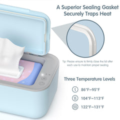Awesmom three temperature modes allow tailored warmth for comfort.