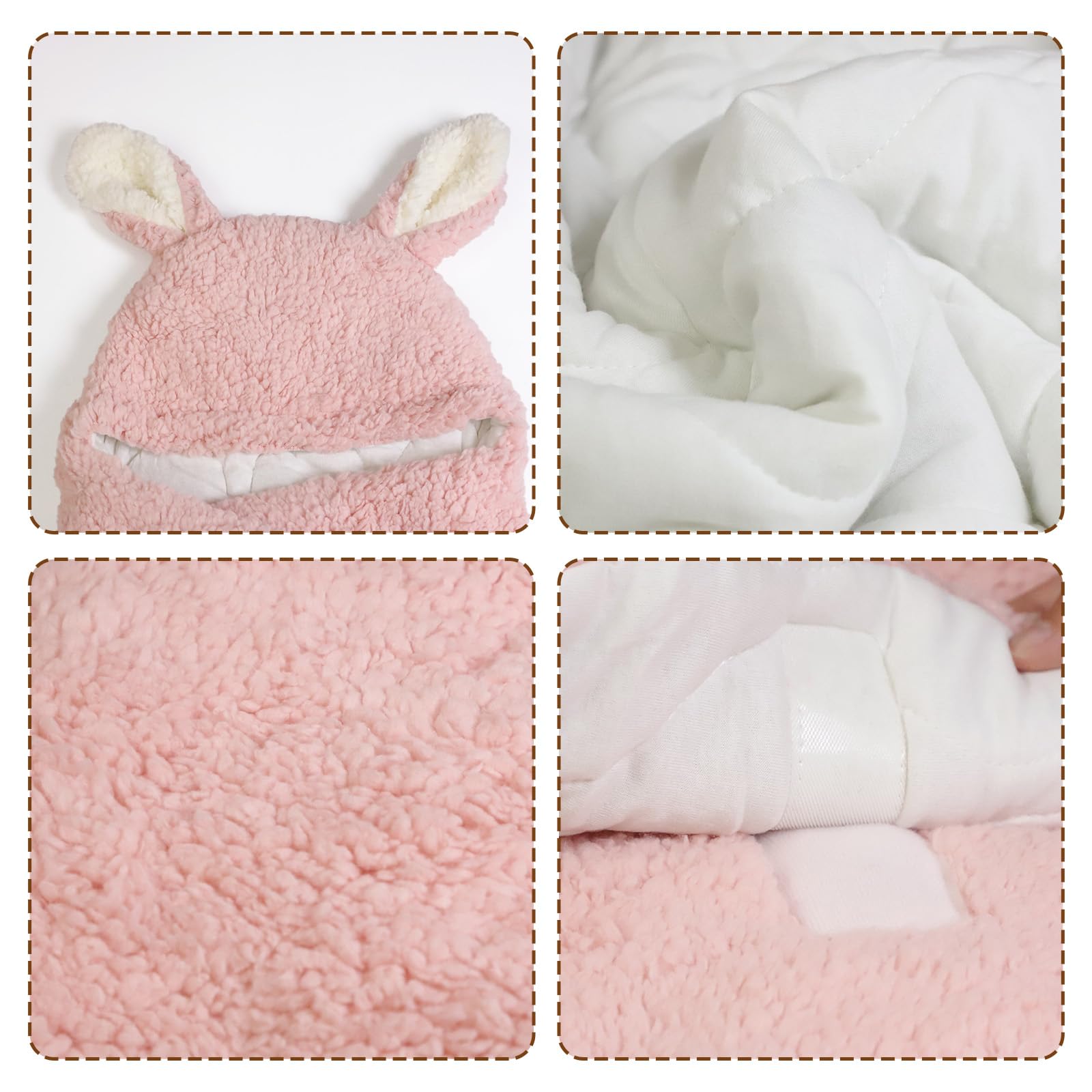 Crossed openings enable easy diaper changes without waking baby.