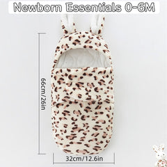 AWSOLAR transitional swaddle cow black-and-white design keeps baby comfortable during sleep.