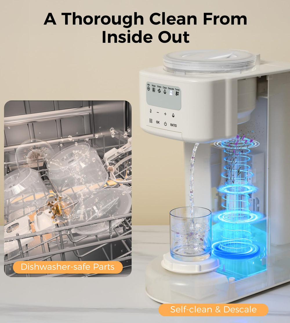 Axababy extra funnel included for easy refills and flexible use