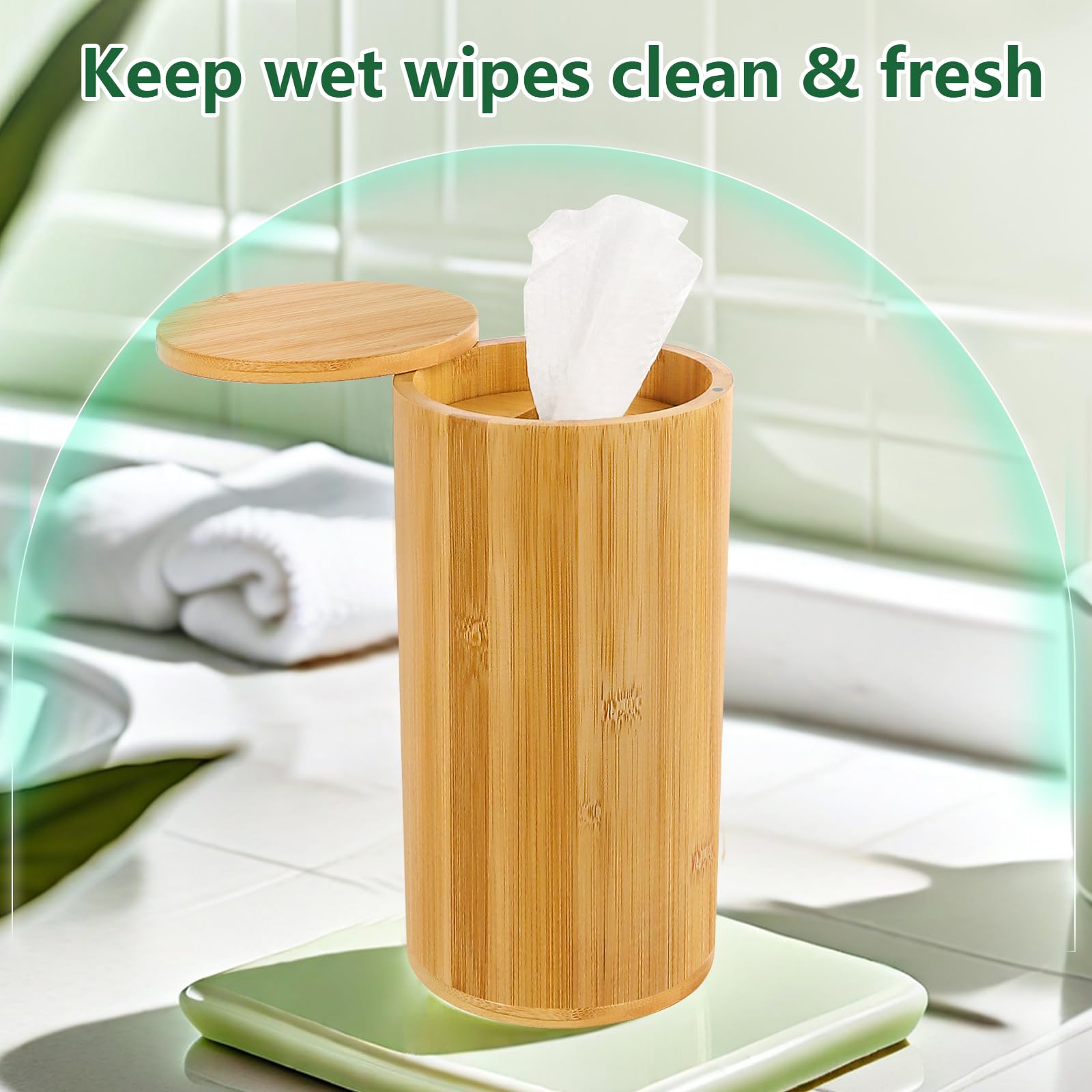 Axcoix keeps wipes clean and fresh by sealing against dust