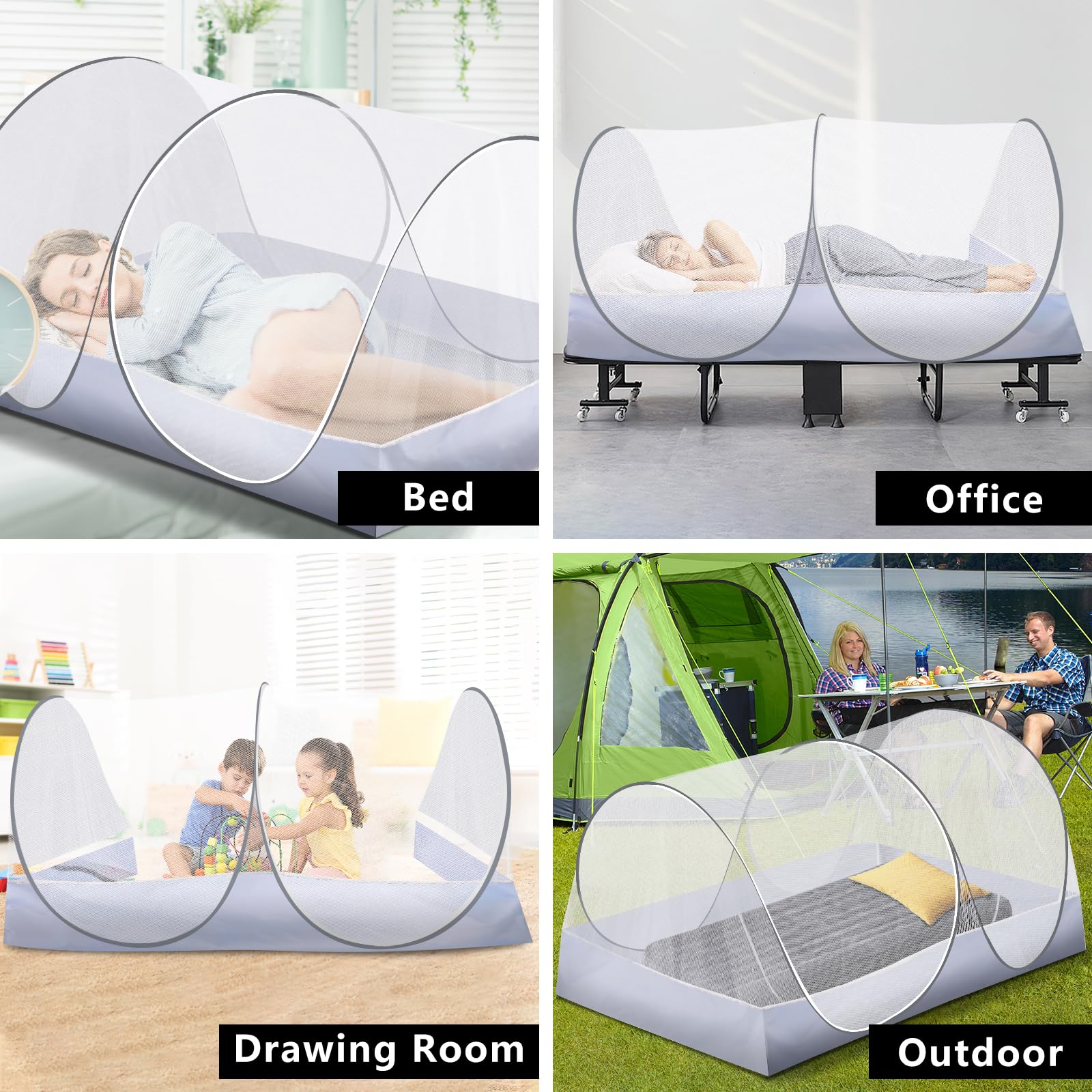 Axcoix double zipper entry design for easy access