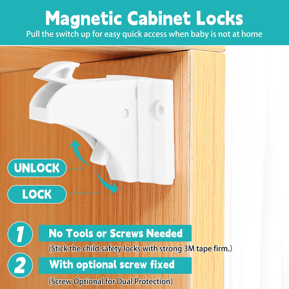 Axfvd cabinet lock features discreet, hidden design blending with decor.