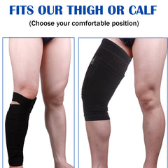 AxuuRmvin leg bag holder front pocket keeps bag discreet.