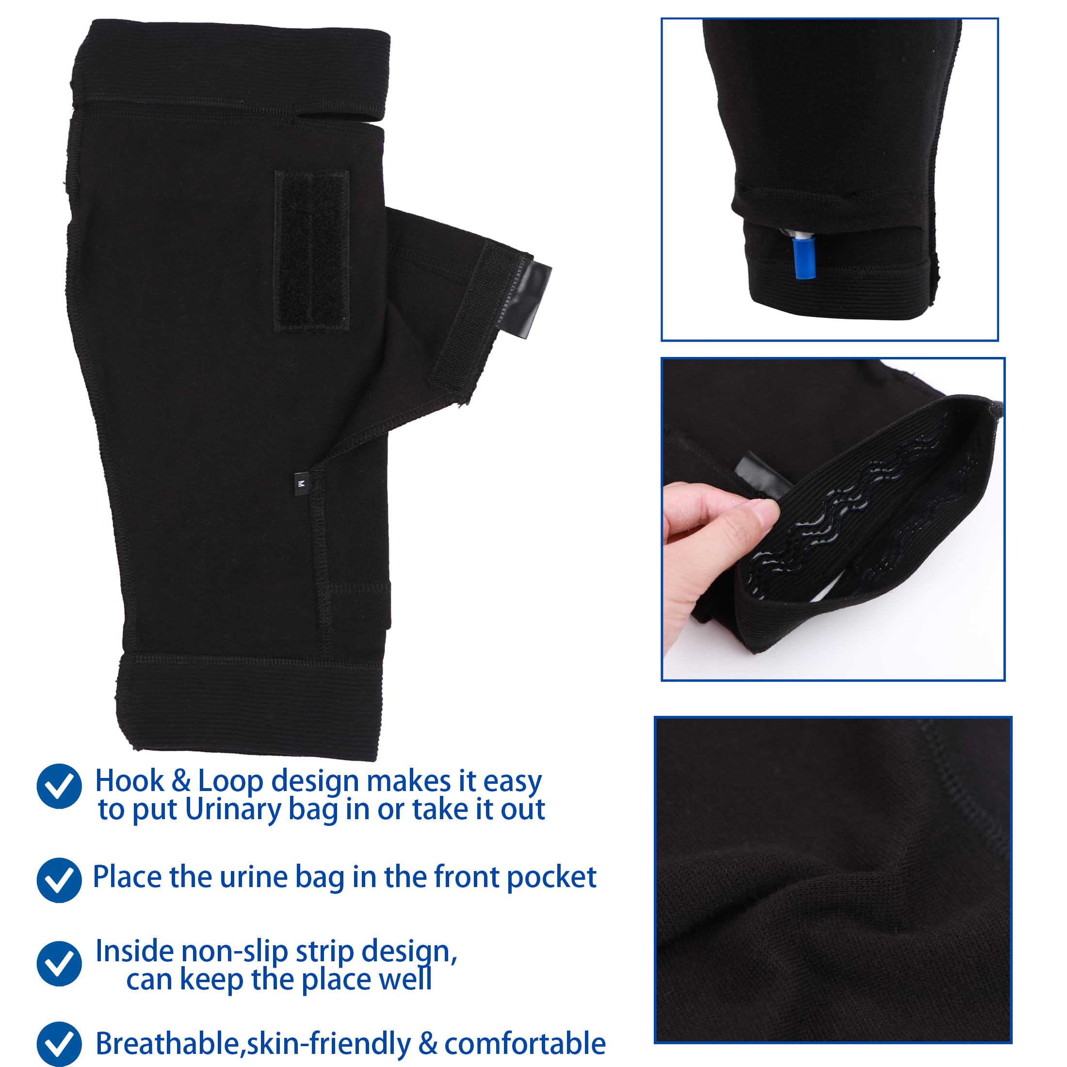 AxuuRmvin non-slip inside strips prevent slipping during movement.