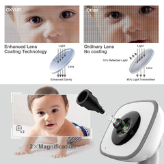 Axvue night vision provides clear viewing in low light.