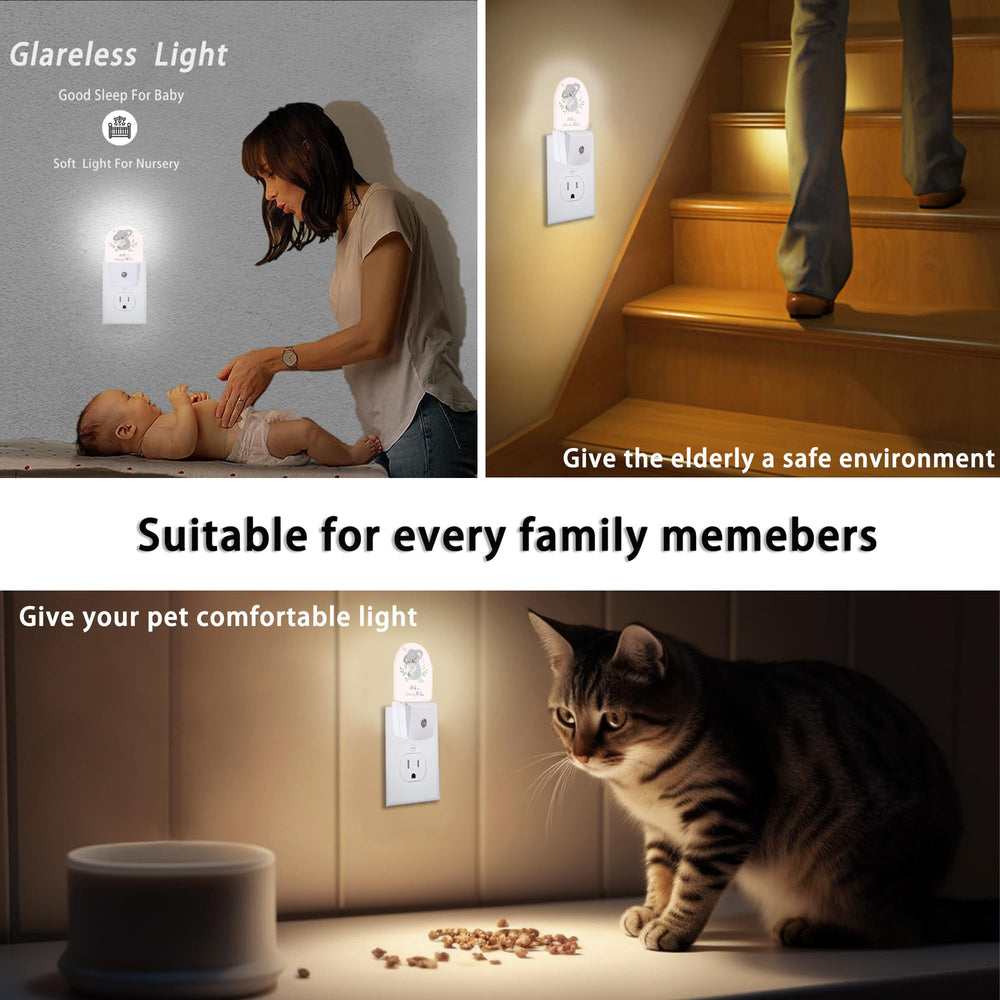 Axxitude night light for hallways and stairs with subtle ambient glow.