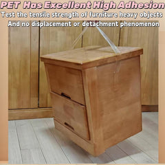 AYHOUKG transparent edge strip blends with decor while protecting edges.