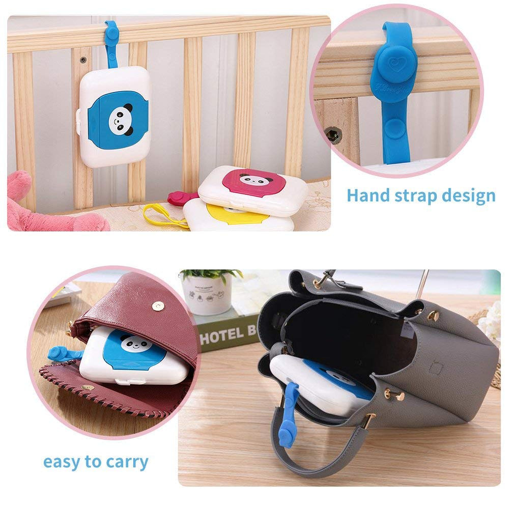 AYNEFY silicone-seal case preserves wipes freshness between uses.