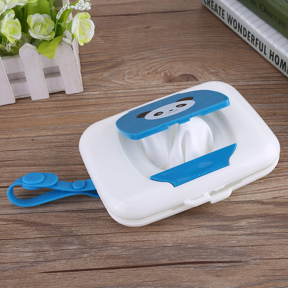 AYNEFY stroller-strap wipes box keeps wipes accessible on walks.