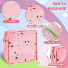 Aysatogc pad pouch with interlayer design maintains clean storage.