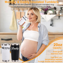 AYWOHA 20oz mom and dad tumbler keeps beverages at the right temperature on the go.