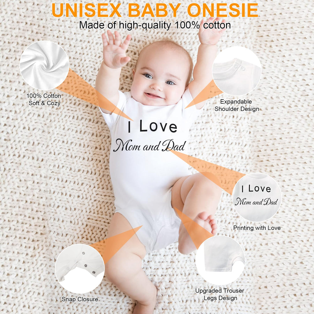 AYWOHA redesigned baby onesie with longer cuffs and legs for easy everyday wear.
