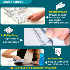 Azorteja multi-purpose storage applying to vanity or bathroom organization