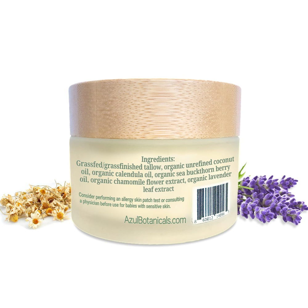 AzulBotanicals Baby Tallow Balm chamomile extract – gentle daily comfort for sensitive skin