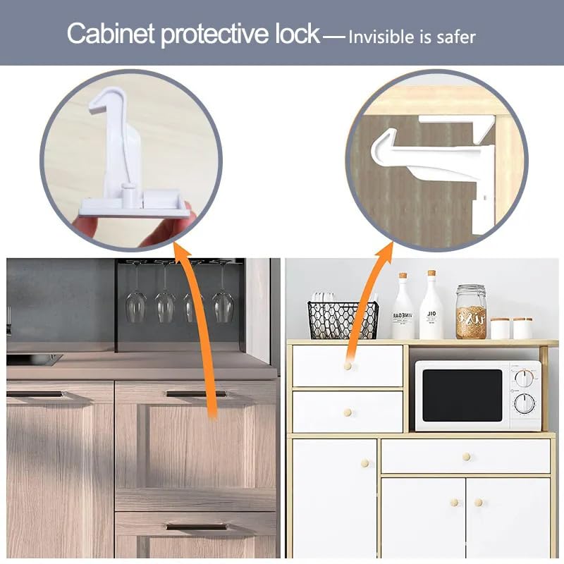 AZZS kitchen-use proofing, keeping cleaners safe and out of reach.