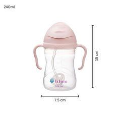 B.Box sippy cup features a flip-top lid for on-the-go cleanliness