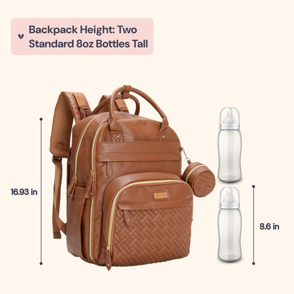 BabbleRoo bag back panel padding supports comfortable wear during long trips