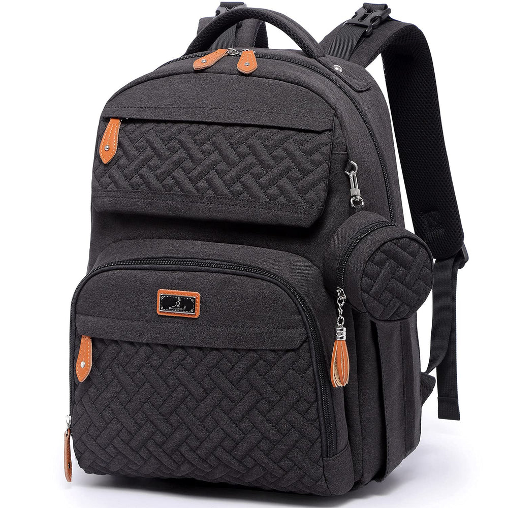 BabbleRoo diaper bag backpack with 26L capacity for family on the go