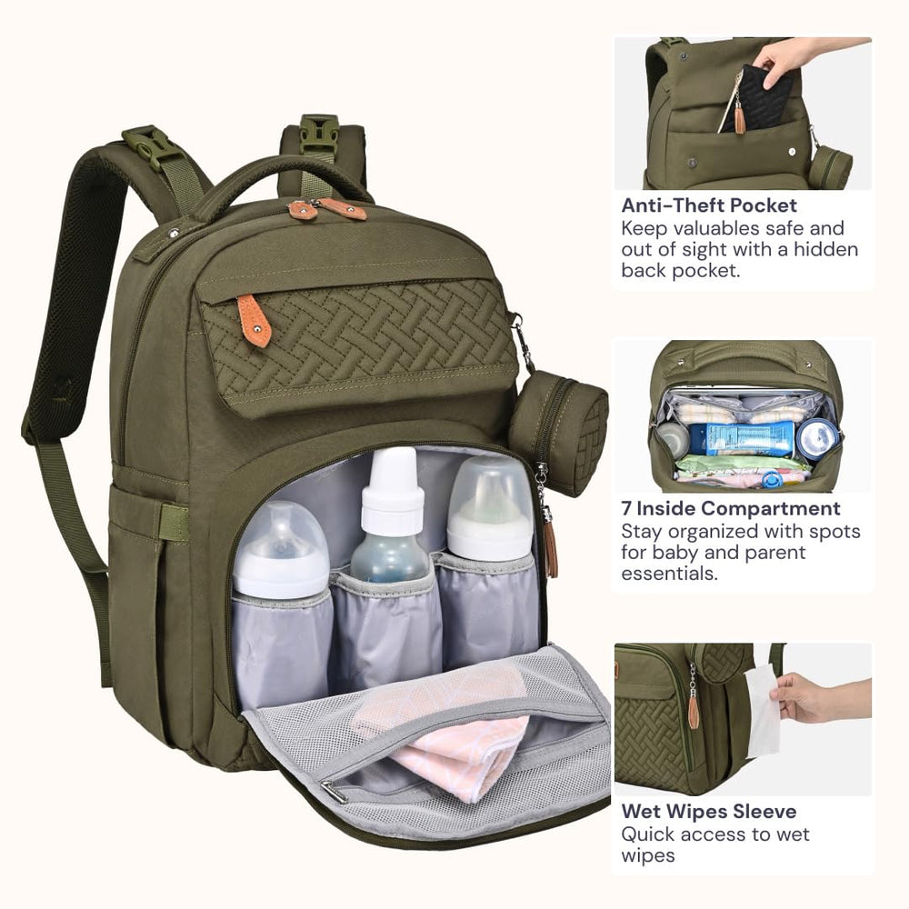 BabbleRoo durable waterproof fabric protects belongings in all-weather outings.