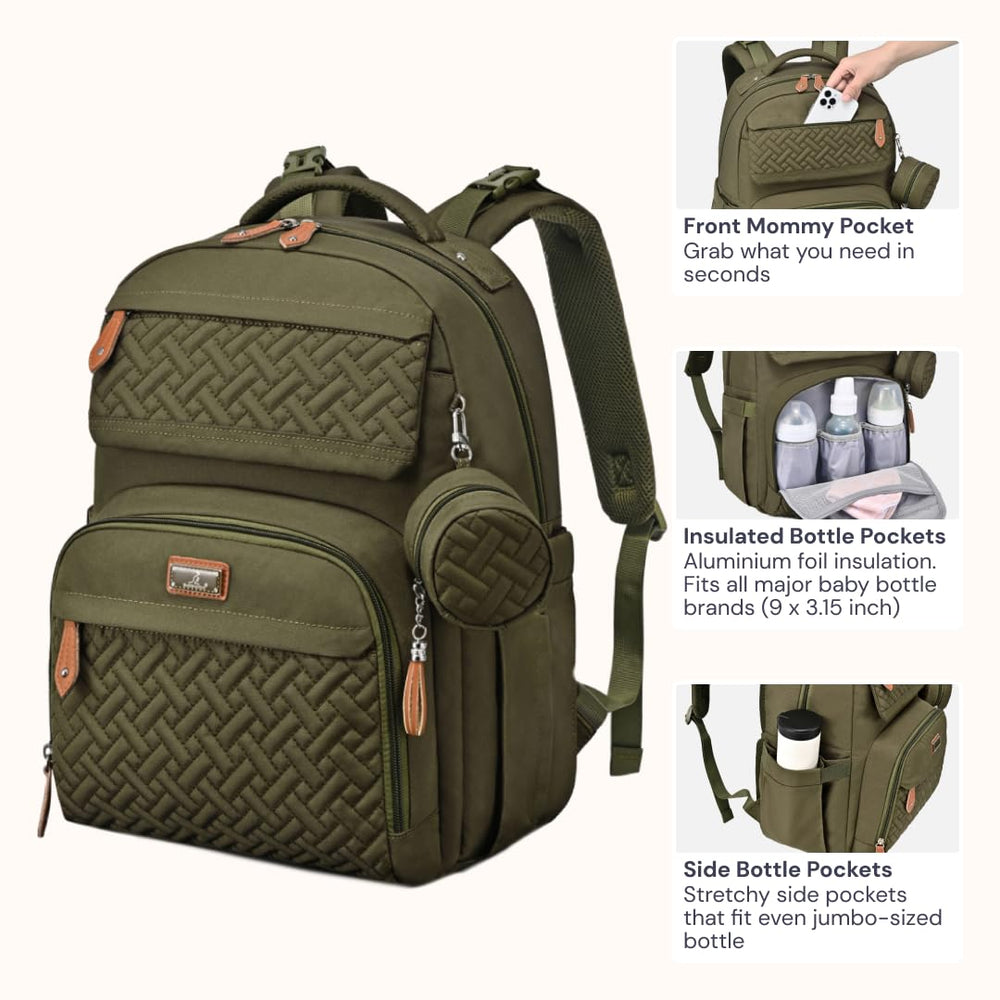 BabbleRoo laptop sleeve fits up to 15.6 inches for commuting parents.