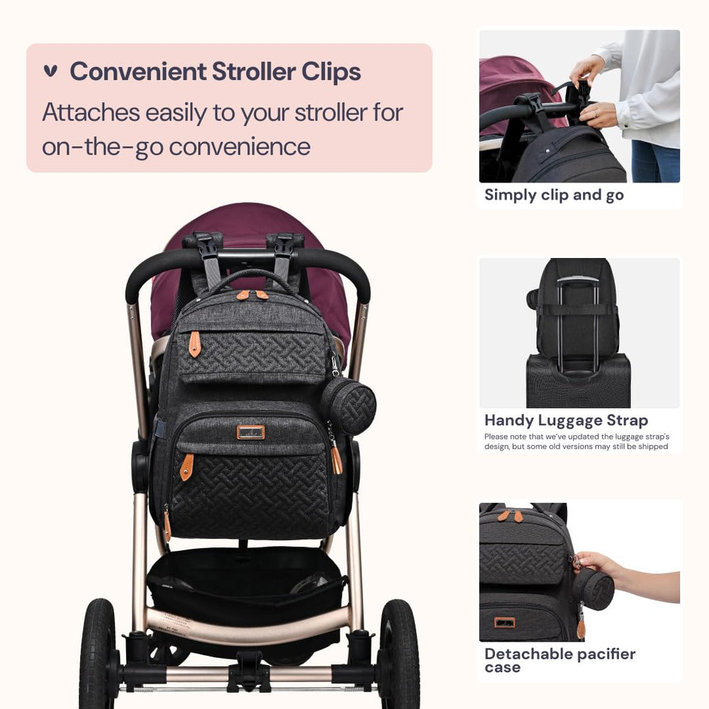BabbleRoo detachable pacifier case keeps small items handy
