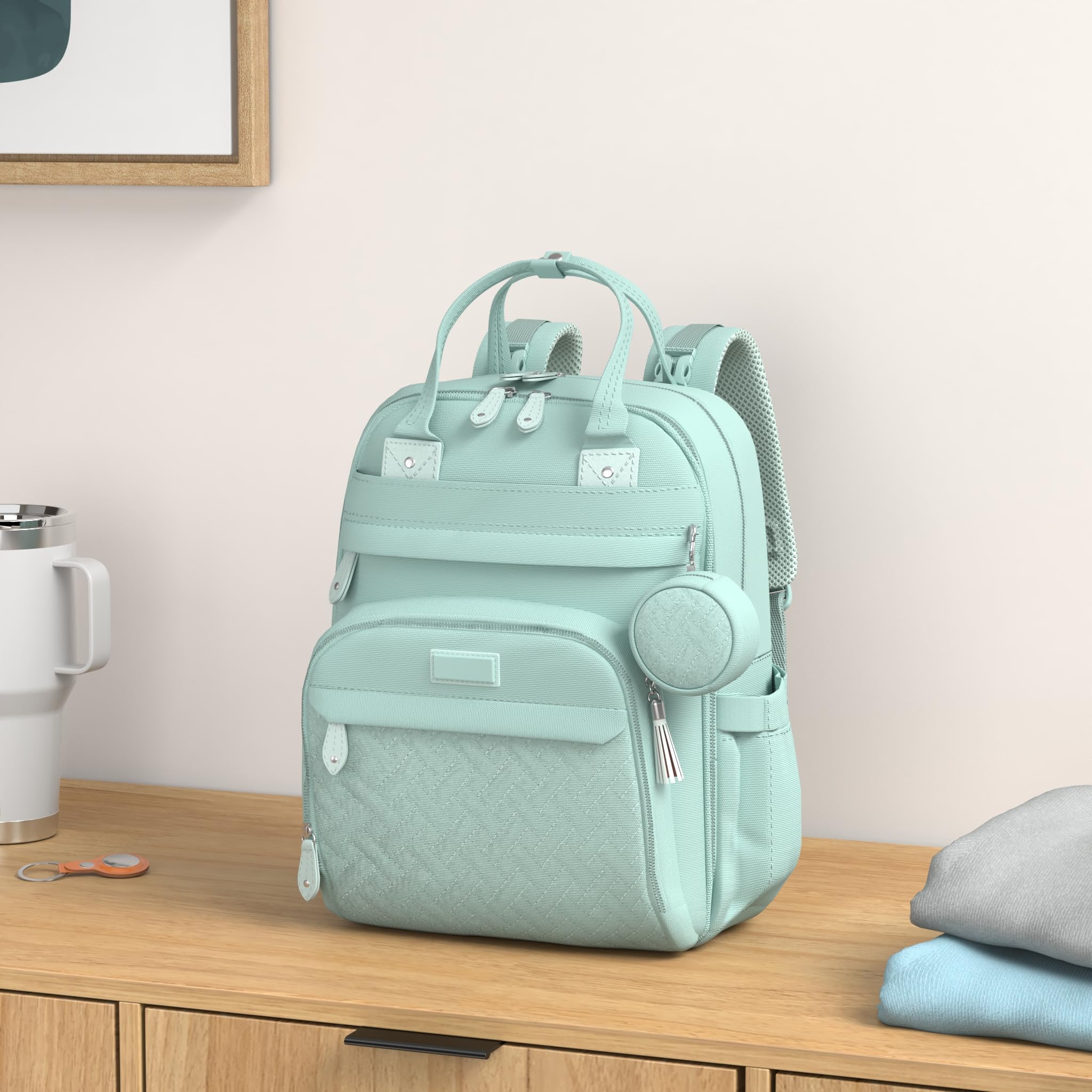 BabbleRoo interior layout showing 19 pockets for organized storage