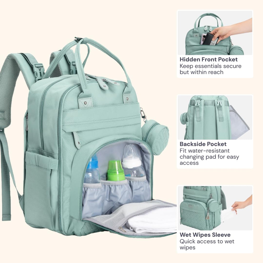BabbleRoo water-resistant fabric protects gear in light rain