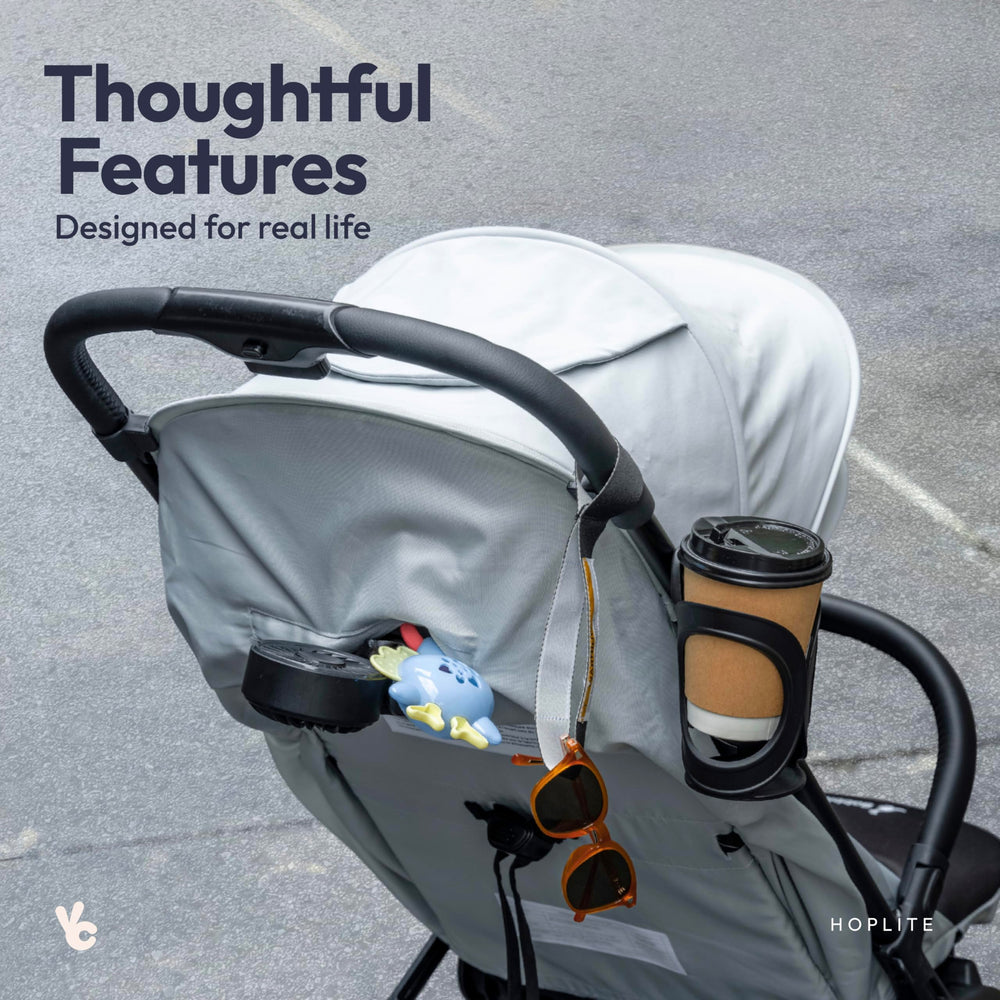 BabbleRoo Hoplite alloy frame combines lightweight design with strength.