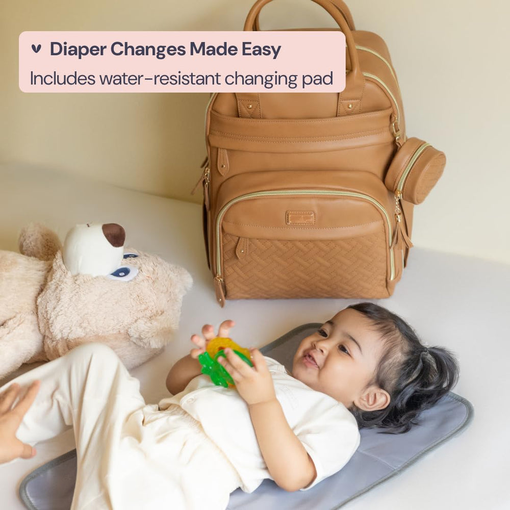 Neutral, chic design from BabbleRoo fits both parents and any outfit