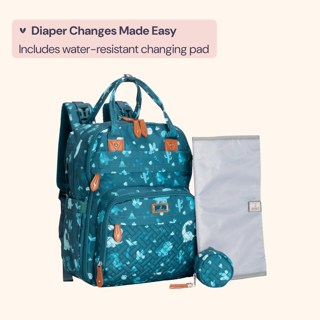 BabbleRoo padded back panel and ergonomic straps