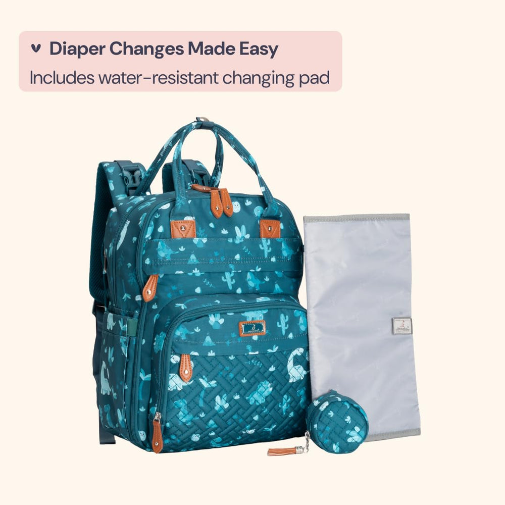BabbleRoo padded back panel and ergonomic straps