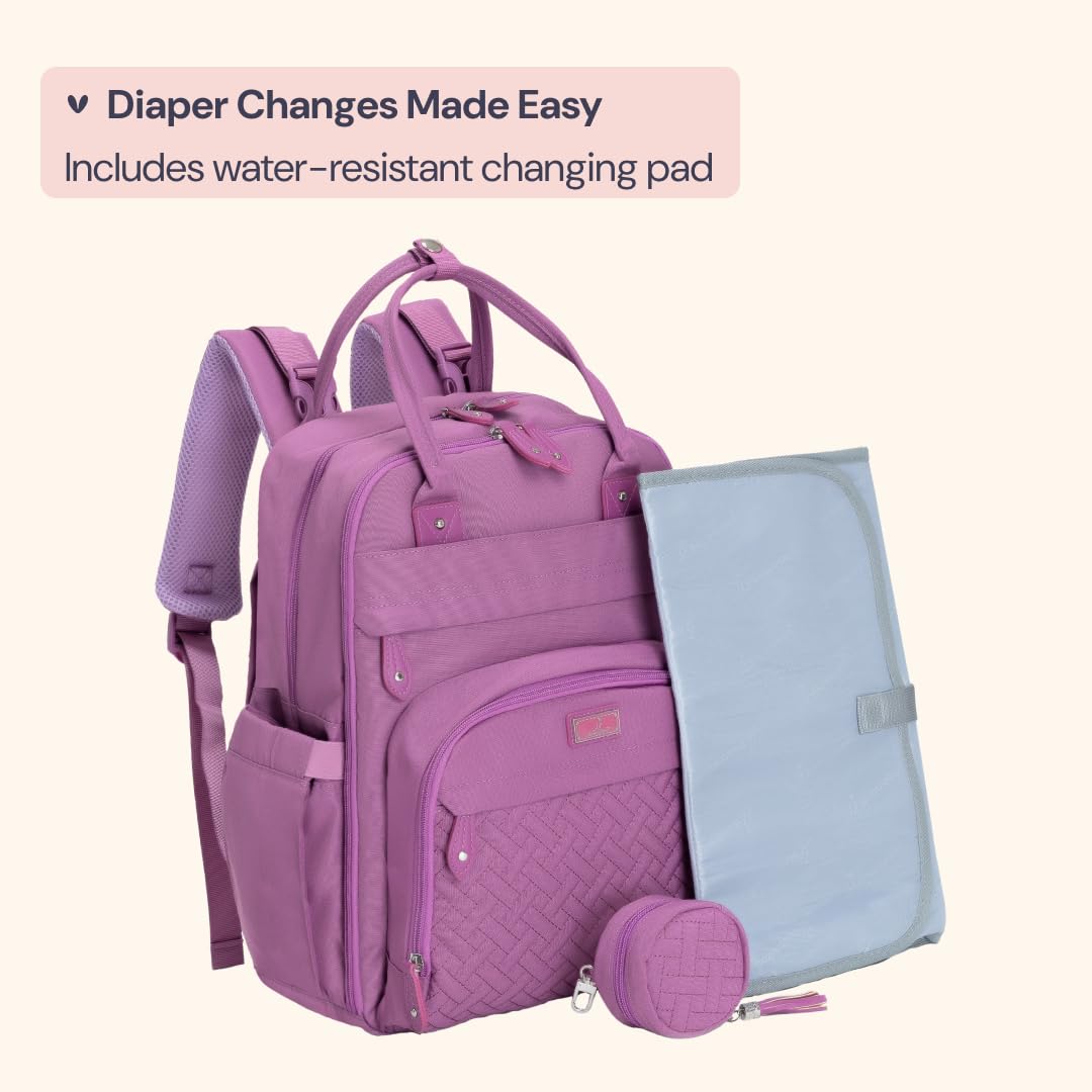 BabbleRoo travel-ready bag that can convert to a hospital or overnight bag.