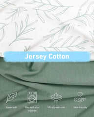 Babebay 2-pack crib sheets for easy swaps and quick laundry days.