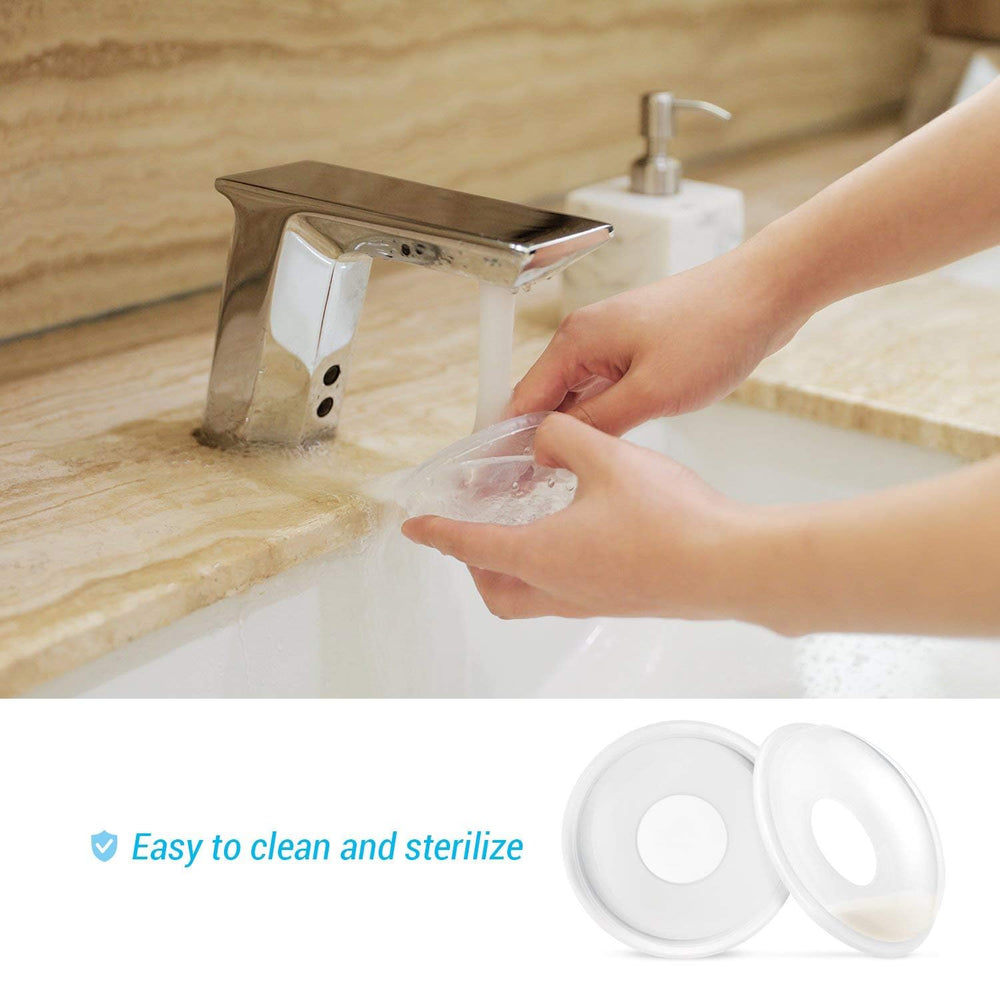 Babebay Breast Shells prevent wet clothing from leaks.
