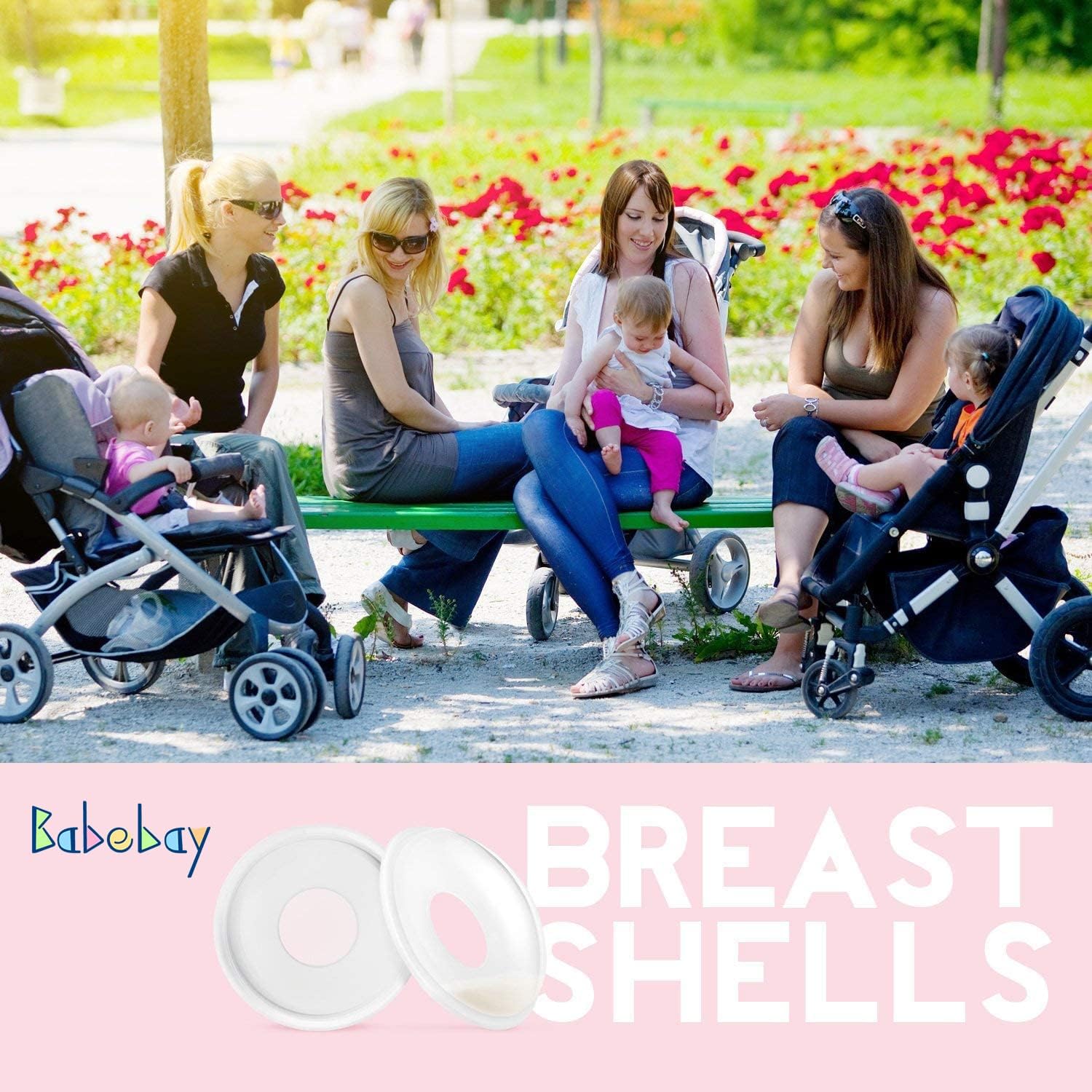 Babebay Breast Shells are reusable and easy to clean.