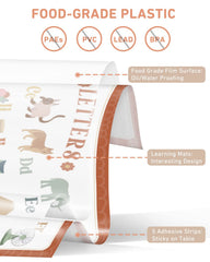 Babebay placemats with educational patterns spark learning.