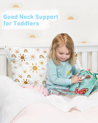 Babebay pillow is machine washable for easy cleanup.
