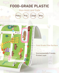 Babebay stick-on placemats back adhesive shows secure placement