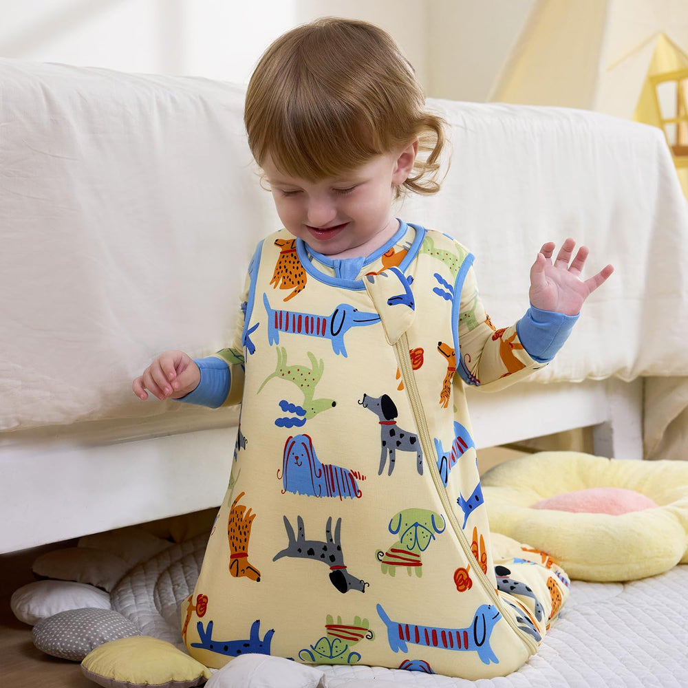 Babee Reshinee sleepsack suitable across sizes from 0-3M to 18M-3T.