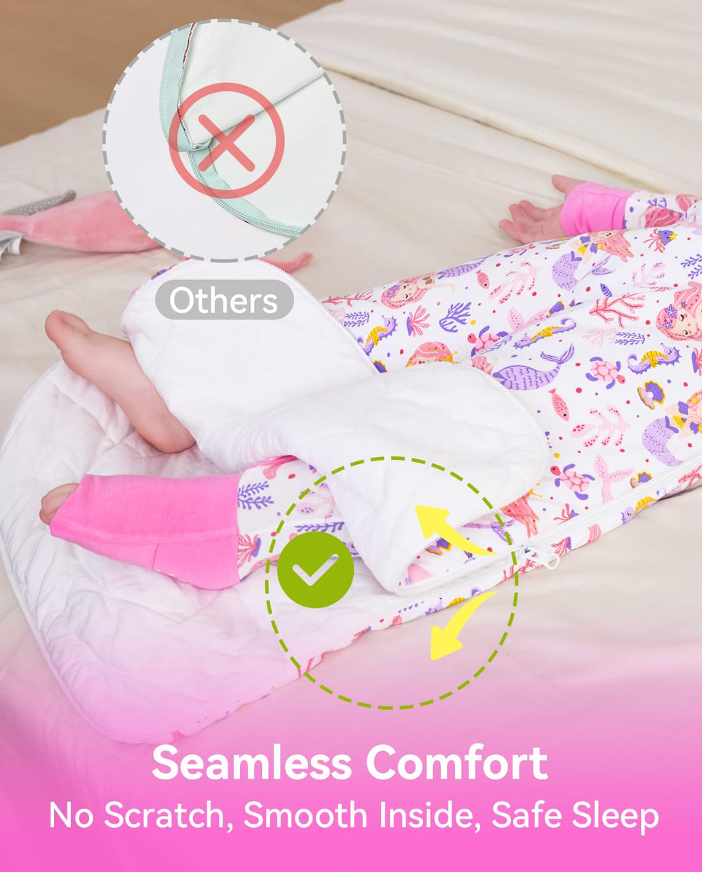 1.0 tog rating label indicating all-season comfort.