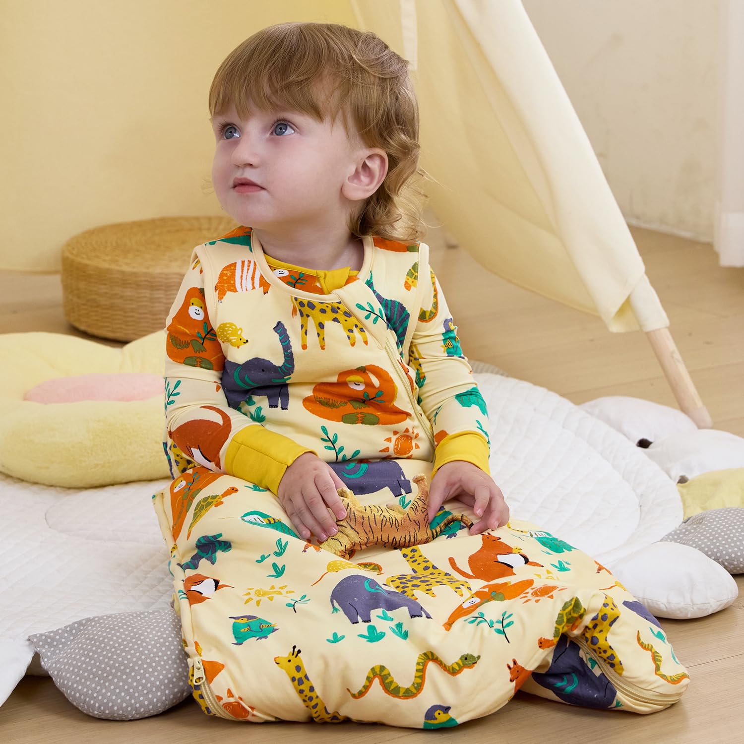 Gift-ready Babee Reshinee sleep sack, ideal for registry or baby shower