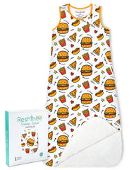 Babee Reshinee sleep sack in bamboo softness for gentle baby skin.